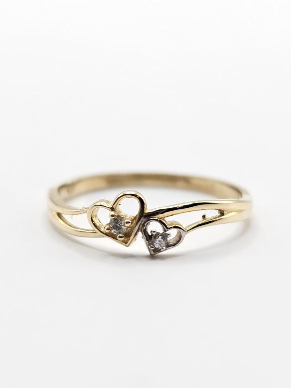 14K Gold Ring - Heart