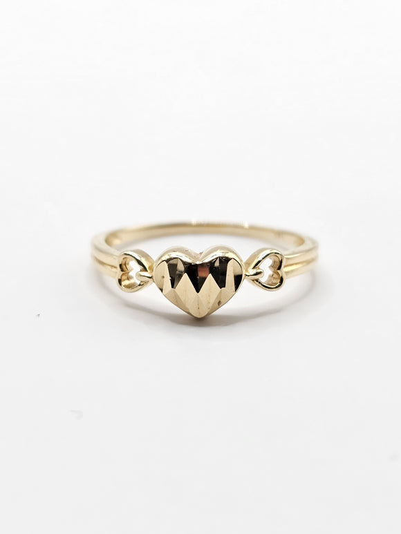 14K Gold Ring - Heart