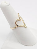 14K Gold Ring - Heart