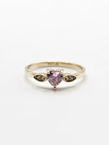 14K Gold Ring - Heart