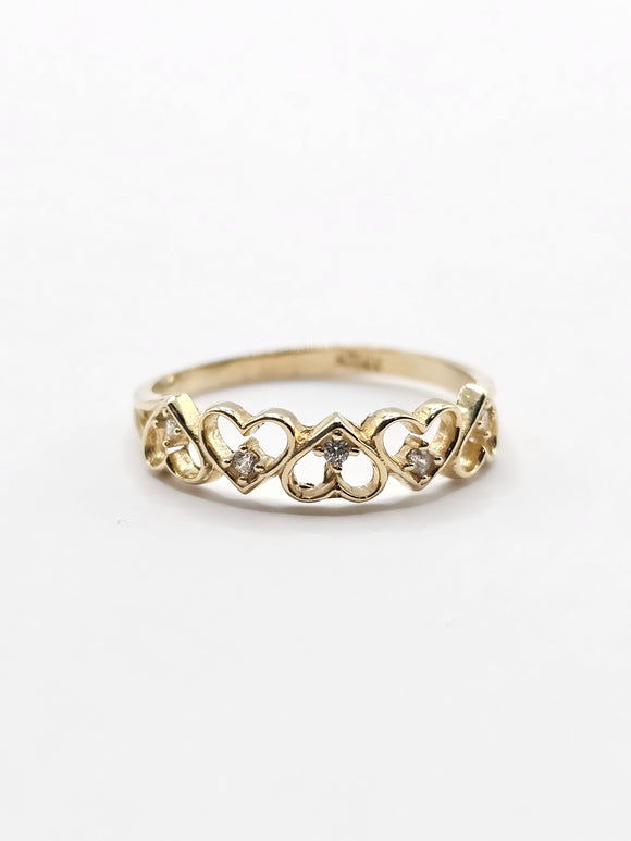 14K Gold Ring - Heart