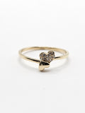 14K Gold Ring - Heart