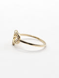 14K Gold Ring - Heart w/Infinity