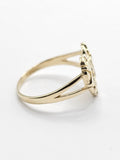 14K Gold Ring - Heart Nugget