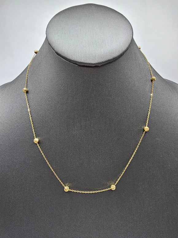 14k Gold Necklace - Fashion Necklace
