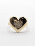 14K Gold Ring - Heart