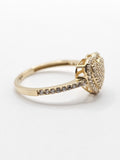 14K Gold Ring - Heart