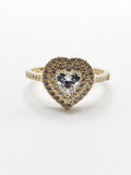 14K Gold Ring - Heart