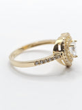14K Gold Ring - Heart