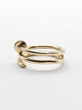 14K Gold Ring - Nail