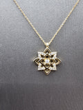 14k Gold Necklace - Flower