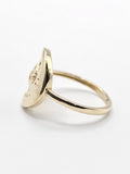 14K Gold Ring - Sun & Moon
