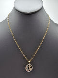 14k Gold Chain w/Pendant - Butterfly