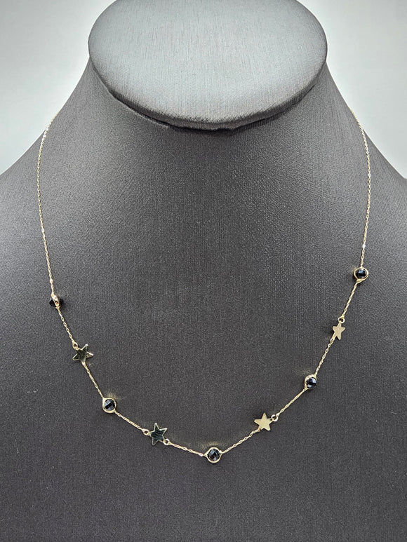 14k Gold Necklace - Star