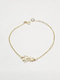 14k Gold Bracelet - Clover