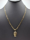 14k Gold Chain w/Pendant - Child
