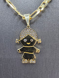 14k Gold Chain w/Pendant - Child