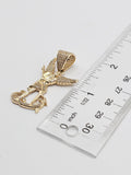 14k Gold Pendant - Saint Michael
