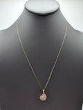 14k Gold Chain w/Pendant - Heart