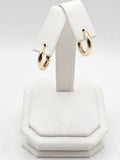 14K Gold Earrings - Huggie Hoops