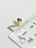 14k Gold Pendant - Initial Letter "Z"