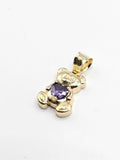 14k Gold Pendant - Bear