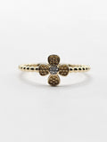 14K Gold Ring - Flower