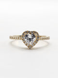14K Gold Ring - Heart