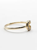 14K Gold Ring - Initial Letter "C"