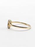 14K Gold Ring - Initial Letter "C"
