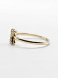 14K Gold Ring - Initial Letter "K"