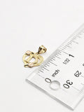 14k Gold Pendant - Initial Letter "D"