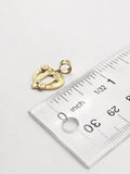 14k Gold Pendant - Initial Letter "U"
