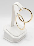 14K Gold Earrings - Huggie Hoops