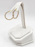 14K Gold Earrings - Huggie Hoops