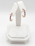 14K Gold Earrings - Huggie Hoops