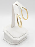 14K Gold Earrings - Huggie Hoops