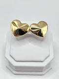 14K Gold Earrings - Heart