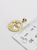 14k Gold Pendant - Virgo