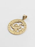 14k Gold Pendant - Scorpio