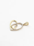14k Gold Pendant - Heart