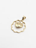 14k Gold Pendant - Heart