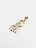 14k Gold Pendant - Heart
