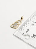 14k Gold Pendant - Heart