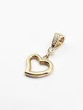 14k Gold Pendant - Heart