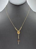 14k Gold Necklace - Cross