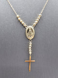 14k Gold Necklace - Cross