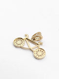 14k Gold Pendant - Bicycle