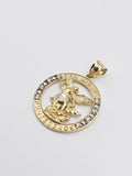 14k Gold Pendant - San Miguel