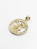 14k Gold Pendant - San Miguel